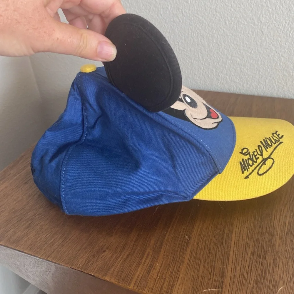 Walt Disney World Mickey Mouse Ears Adjustable Back Hat, Youth OS